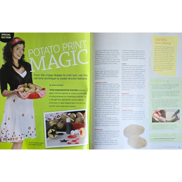 Make It Mine Magazine Spring 2008 47 Easy Ways To Embellish Your Clothes - Picture 11 of 14